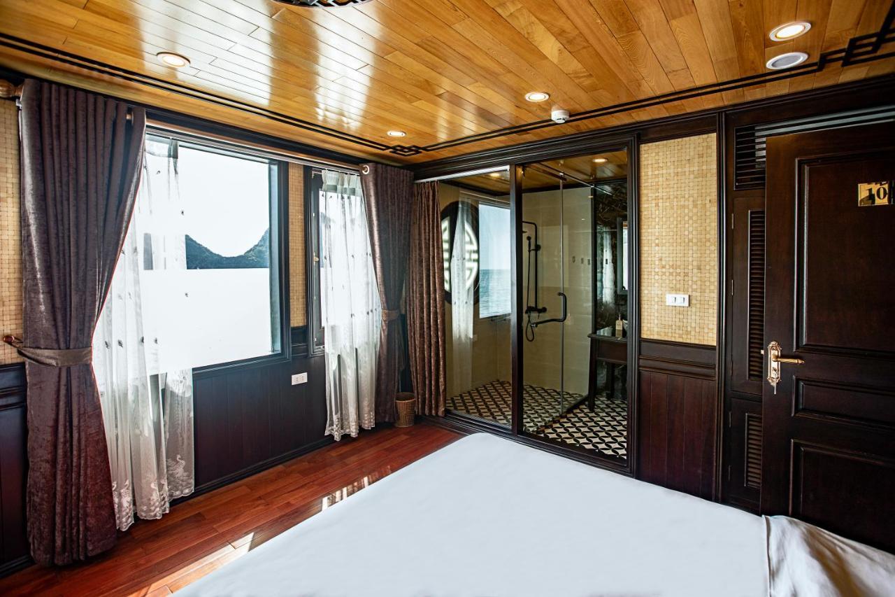 Cozy Boutique Cruise Hotel Dong Khe Sau ภายนอก รูปภาพ